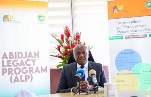 Abidjan Legacy Program : Abou Bamba, coordonnateur du programme fait le ...