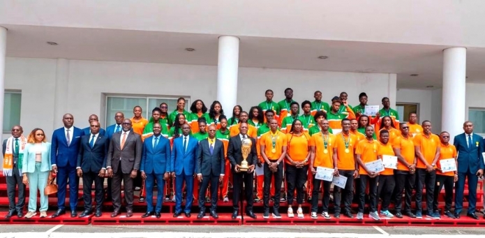 Basketball : les Éléphanteaux U18 Hommes, Champions d'Afrique, ...