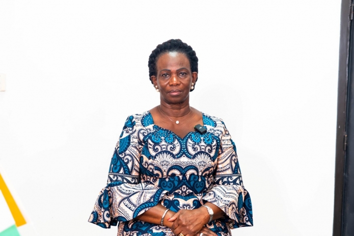 Ambassadeur Cécile Essis Lezou, Directrice de la Formation conti...