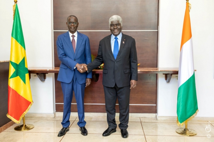 Coopération Côte d'Ivoire-Sénégal : le Premier ministre Rober...
